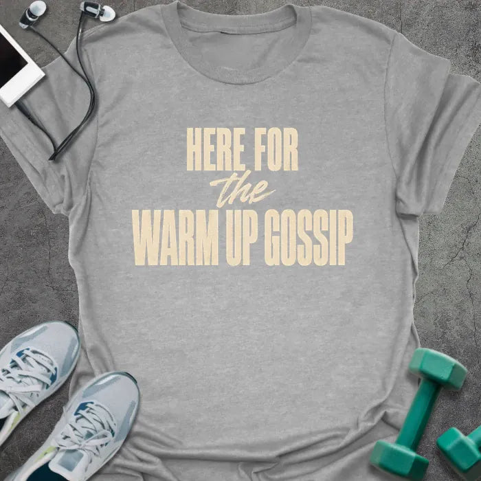 T-Shirt Sport Grey / S Warmup Gossip T-Shirt