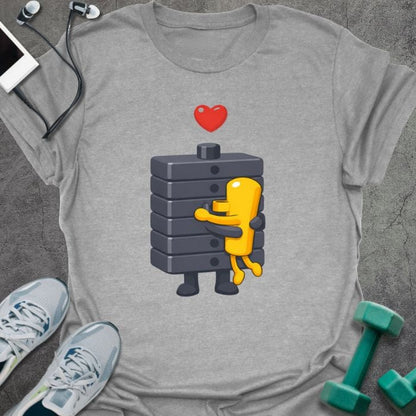 T-Shirt Sport Grey / S Weight Stack T-Shirt