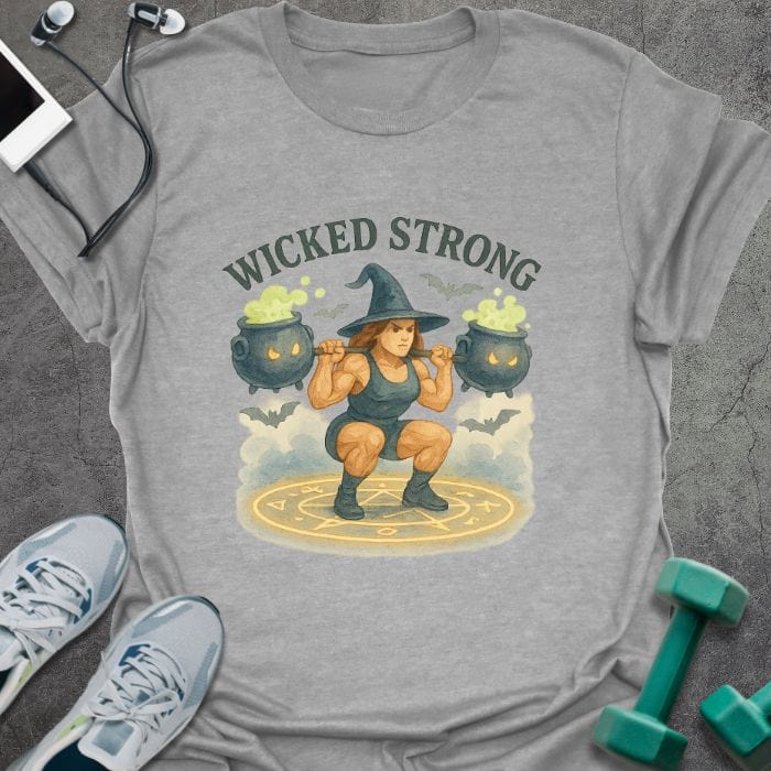 T-Shirt Sport Grey / S Wicked Strong T-Shirt