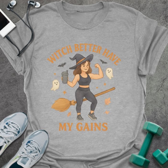T-Shirt Sport Grey / S Witch Better T-Shirt