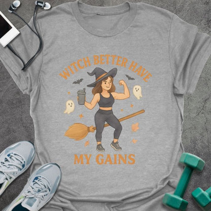 T-Shirt Sport Grey / S Witch Better T-Shirt