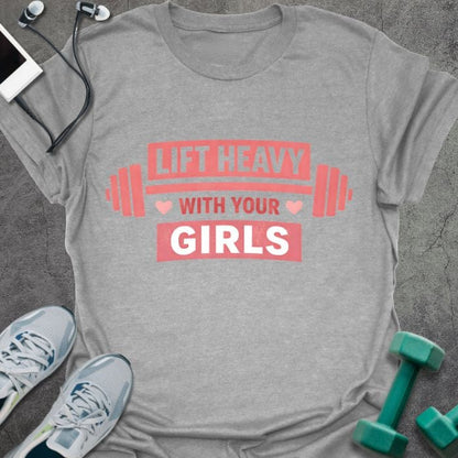 T-Shirt Sport Grey / S With Girls T-Shirt