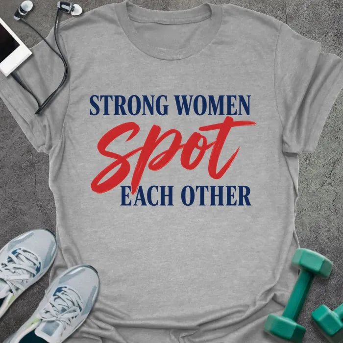 T-Shirt Sport Grey / S Women Spot T-Shirt