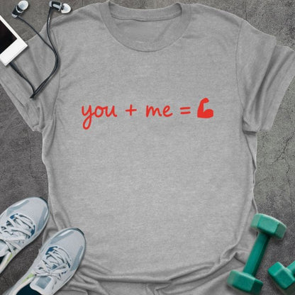 T-Shirt Sport Grey / S You And Me T-Shirt