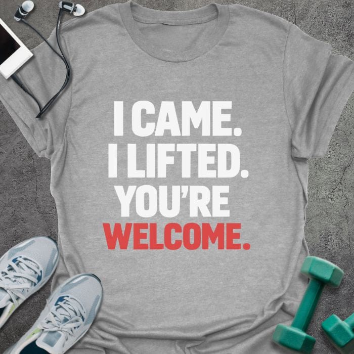 T-Shirt Sport Grey / S You're Welcome T-Shirt