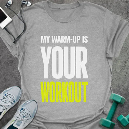 T-Shirt Sport Grey / S Your Workout T-Shirt