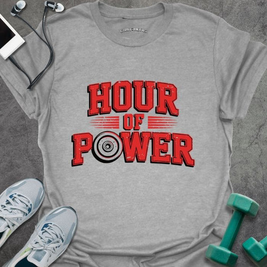 T-Shirt Sport Grey / XS Hour Of Power T-Shirt