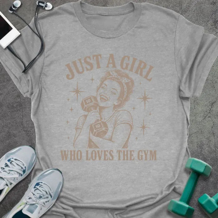 T-Shirt Sport Grey / XS Just a Girl T-Shirt