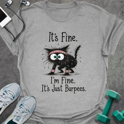 T-Shirt Sport Grey / XS Just Burpees T-Shirt
