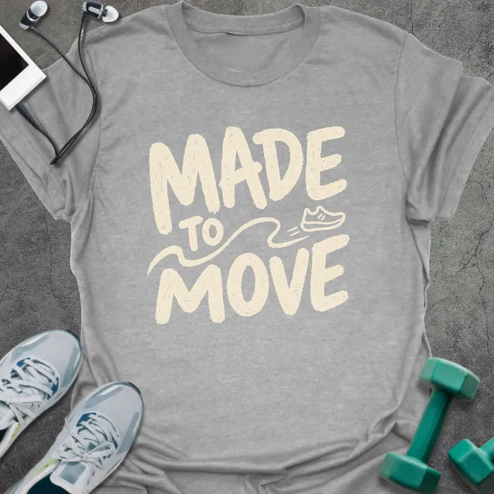 T-Shirt Sport Grey / XS Made Move T-Shirt