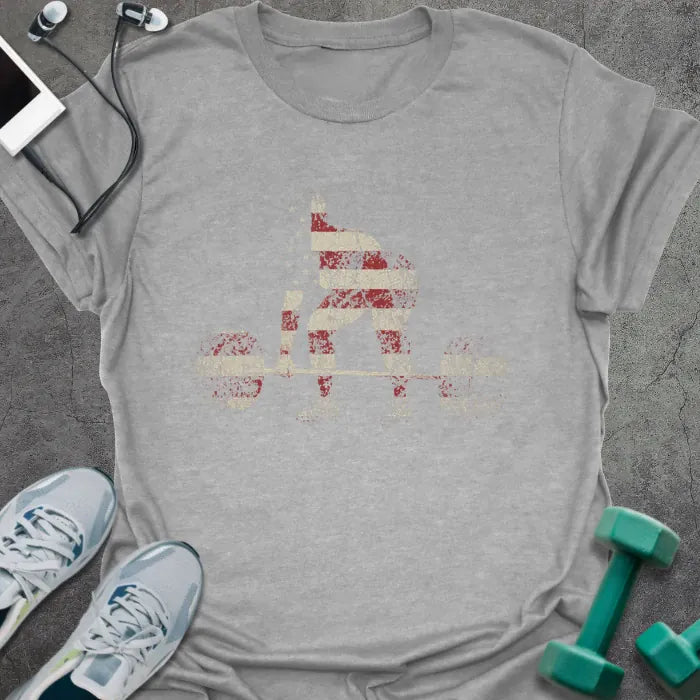 T-Shirt Sport Grey / XS Patriot Deadlift T-Shirt