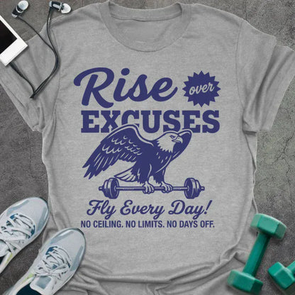 T-Shirt Sport Grey / XS Rise Over T-Shirt