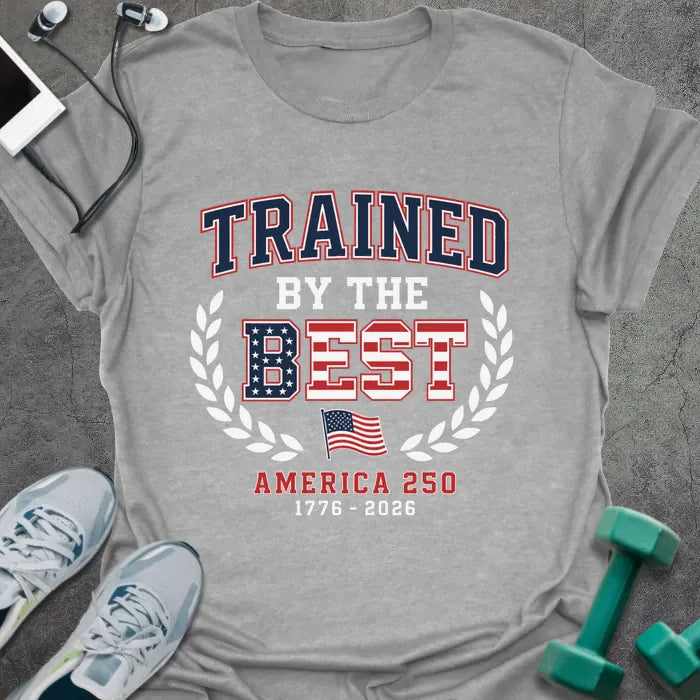 T-Shirt Sport Grey / XS Trained Best T-Shirt