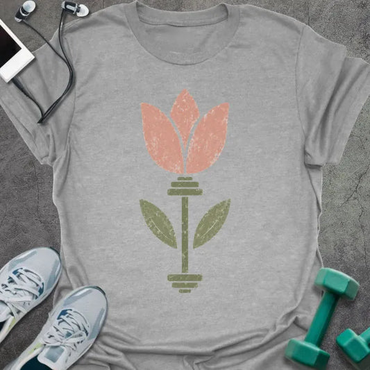 T-Shirt Sport Grey / XS Tulip Barbell T-Shirt