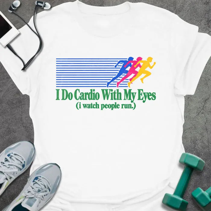 T-Shirt White / M Eye Cardio T-Shirt