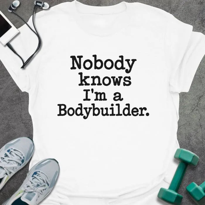 T-Shirt White / M Secret Bodybuilder T-Shirt