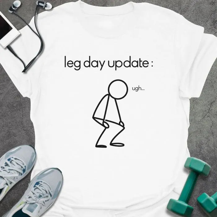 T-Shirt White / M Ugh Update T-Shirt
