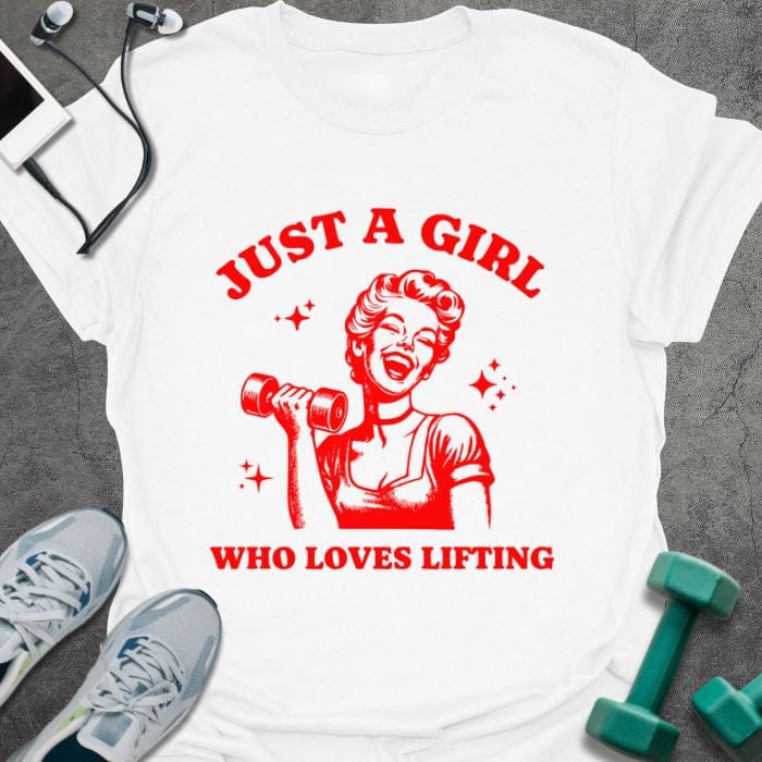 T-Shirt White / S A Girl T-Shirt