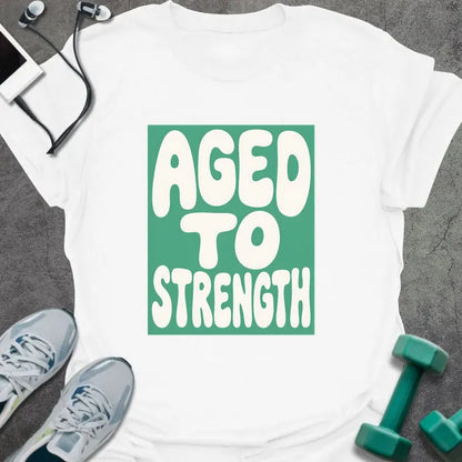 T-Shirt White / S Aged Strength T-Shirt
