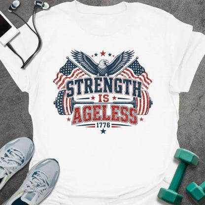 T-Shirt White / S Ageless Strength US T-Shirt