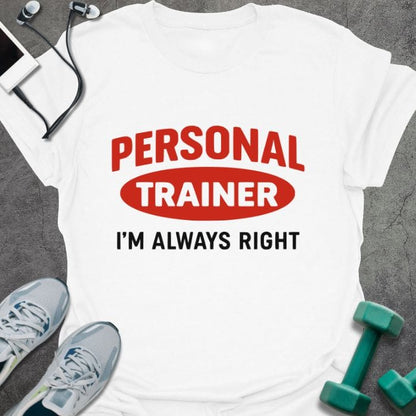 T-Shirt White / S Always Right T-Shirt