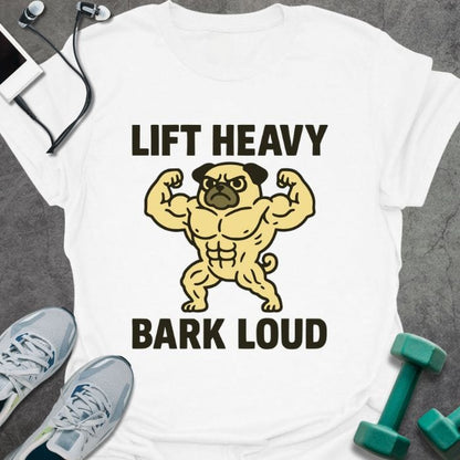 T-Shirt White / S Bark Loud T-Shirt