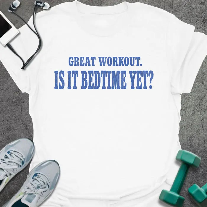 T-Shirt White / S Bed Yet T-Shirt