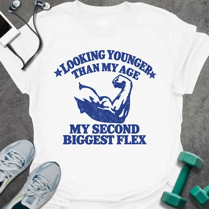 T-Shirt White / S Biggest Flex T-Shirt