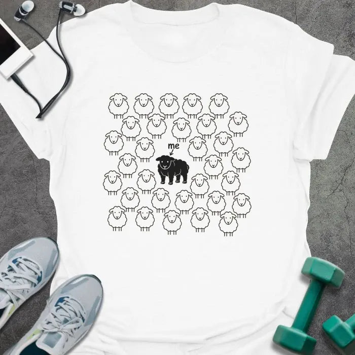 T-Shirt White / S Black Sheep T-Shirt