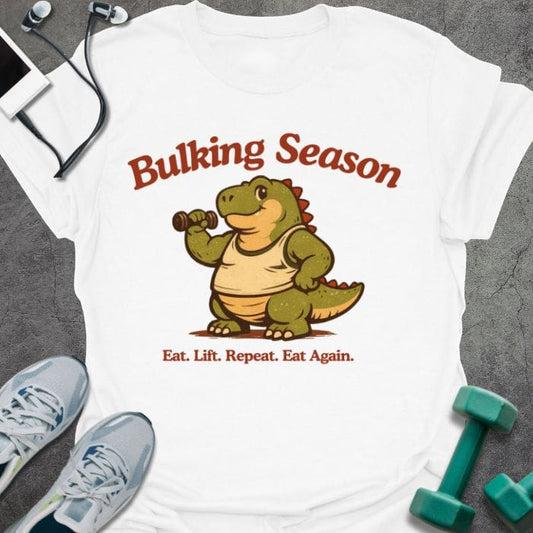 T-Shirt White / S Bulking Season T-Shirt