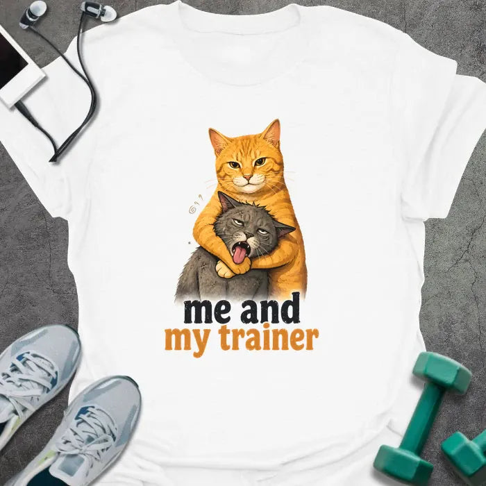 T-Shirt White / S Cat Trainer T-Shirt