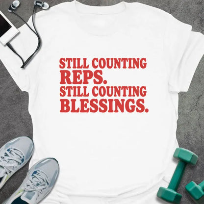 T-Shirt White / S Counting Blessings T-Shirt