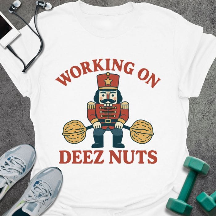 T-Shirt White / S Deez Nuts T-Shirt