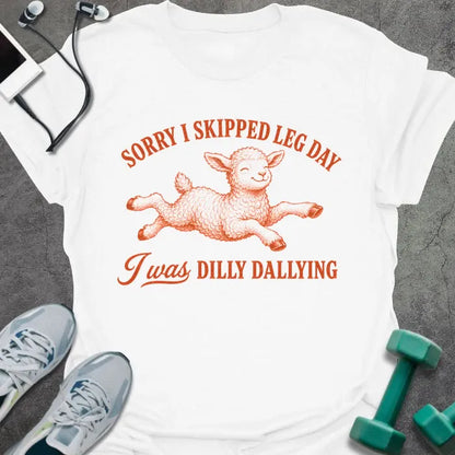 T-Shirt White / S Dilly Dallying T-Shirt