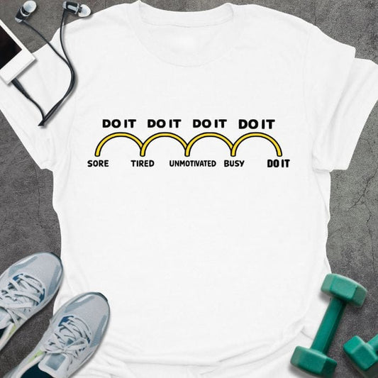 T-Shirt White / S Do It T-Shirt