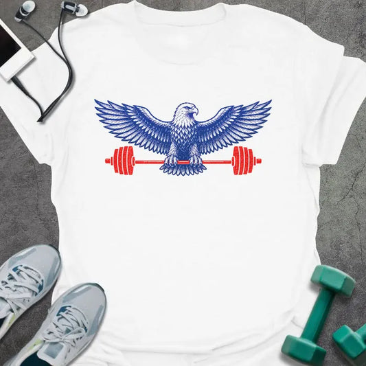 T-Shirt White / S Eagle Barbell T-Shirt