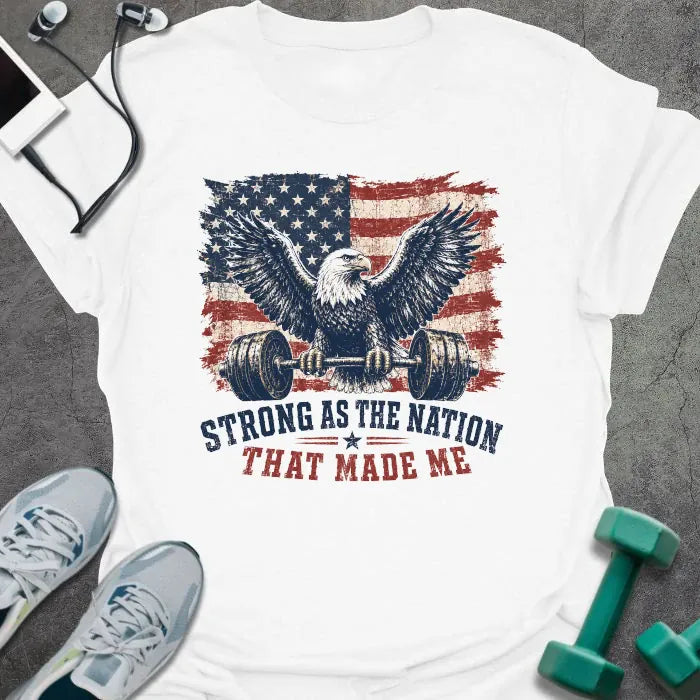 T-Shirt White / S Eagle Nation T-Shirt