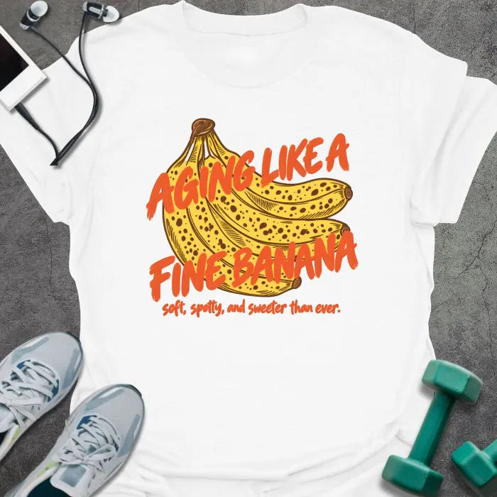 T-Shirt White / S Fine Banana T-Shirt