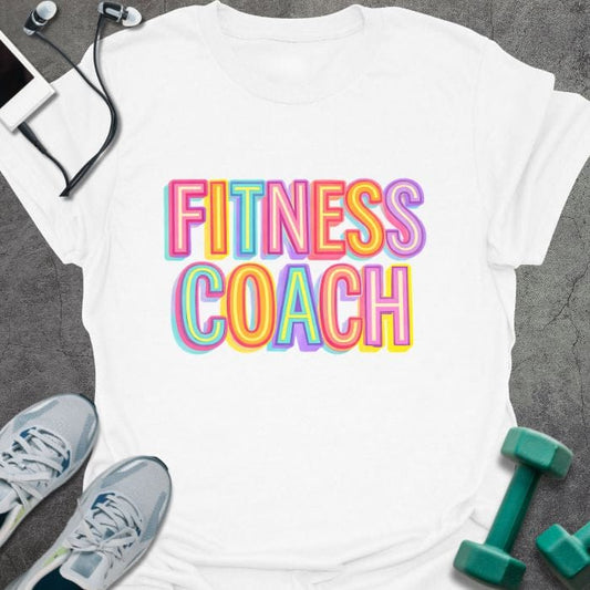T-Shirt White / S Fitness Coach T-Shirt