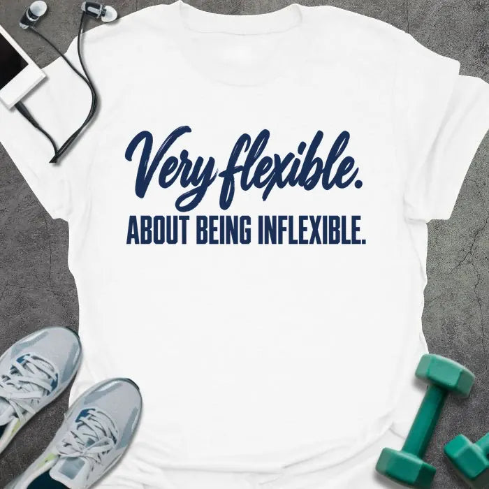 T-Shirt White / S Flexible Inflexible T-Shirt