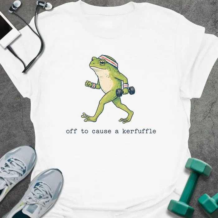 T-Shirt White / S Frog Kerfuffle T-Shirt