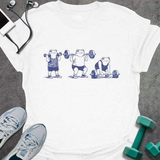 T-Shirt White / S Frog Lift T-Shirt