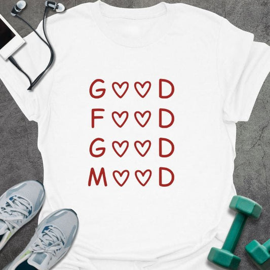 T-Shirt White / S Good Food T-Shirt