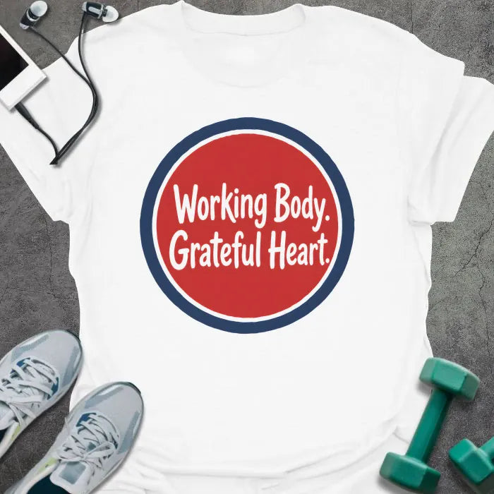 T-Shirt White / S Grateful Heart T-Shirt