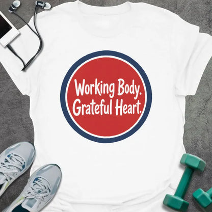 T-Shirt White / S Grateful Heart T-Shirt