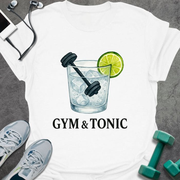 T-Shirt White / S Gym And Tonic T-Shirt