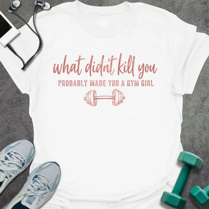 T-Shirt White / S Gym Girl T-Shirt