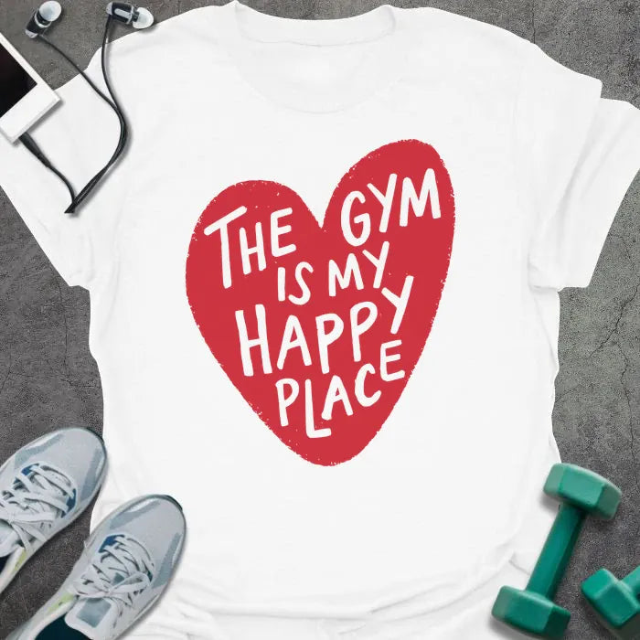 T-Shirt White / S Happy Place T-Shirt