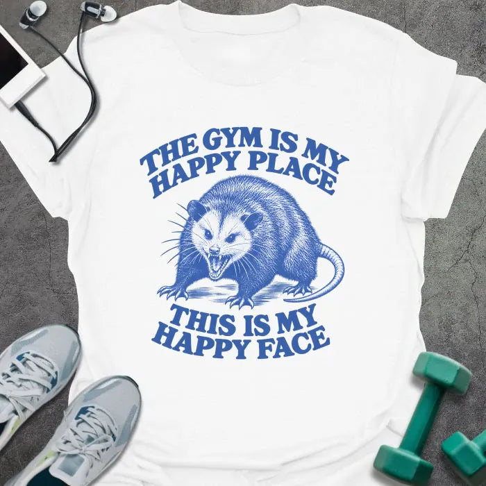 T-Shirt White / S Happy Rat T-Shirt