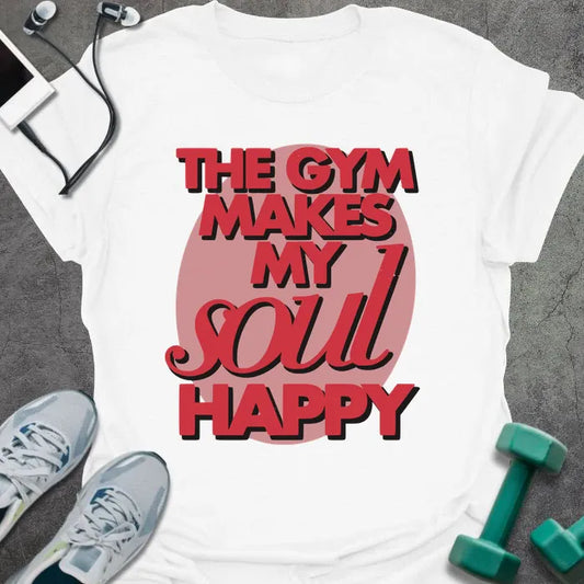 T-Shirt White / S Happy Soul T-Shirt